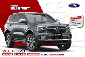 Eksterior Ford Everest dengan desain gagah dan modern